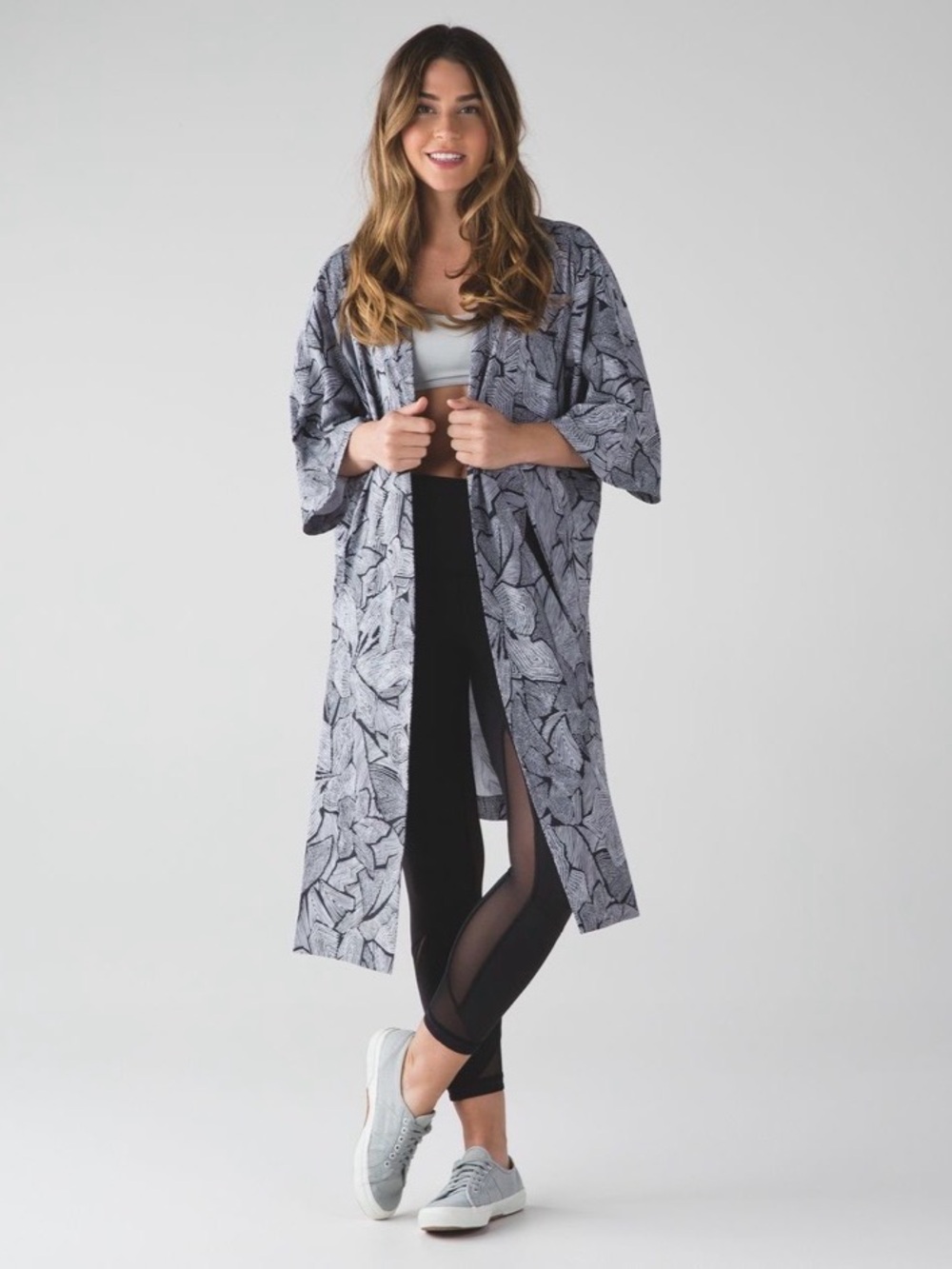 Lululemon Kimono Robe Yoga Haven Wanderlust  duster special edition rare Size 6